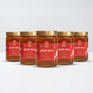 Tunceli Çiçek Balı - 950 gr 5'li Set