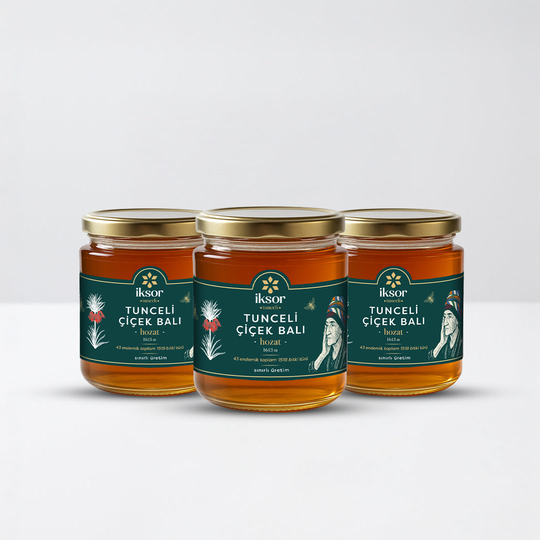 Hozat Balı - 250 gr 3'lü Set