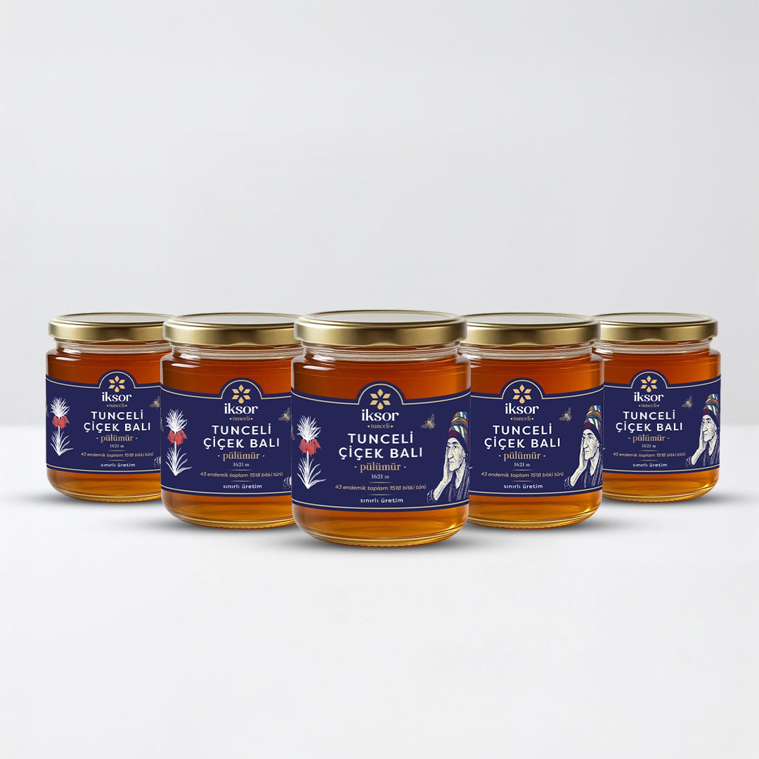 Pülümür Balı - 250 gr 5'li Set